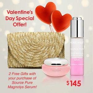 2 Free Gifts with purchase of Source Pure Serum Magnolys • Hydra-Youth Serum